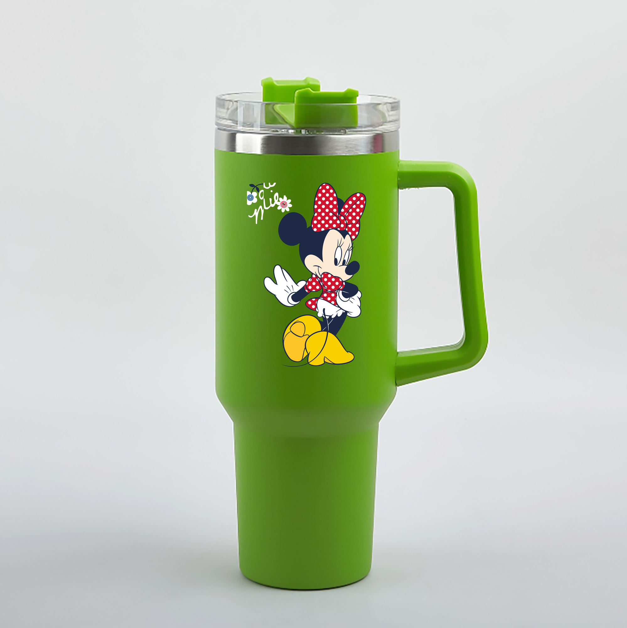 （画像用） ミッキーマウス Mickey Mouse 1200mL車用タンブラー（カラープリント）